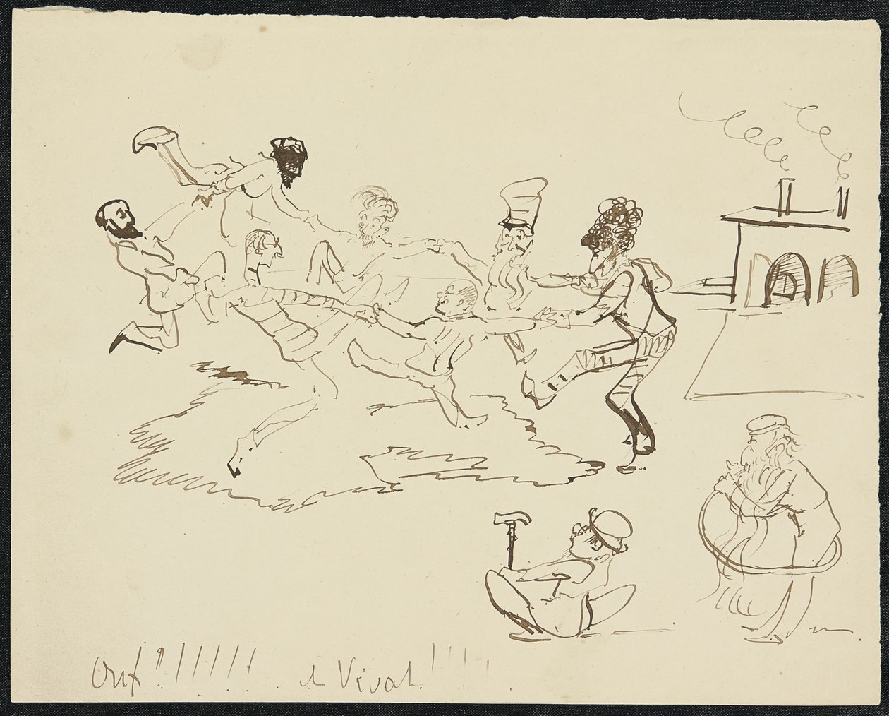 Merülés, 1881 alkotó: Henri de Toulouse Lautrec