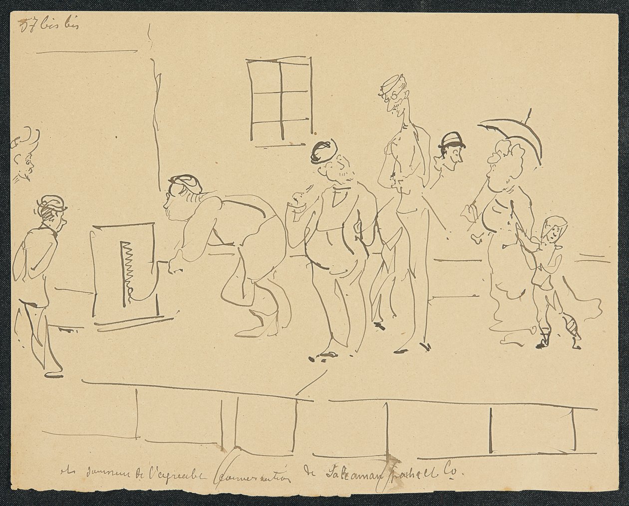 Merülés, 1881 alkotó: Henri de Toulouse Lautrec