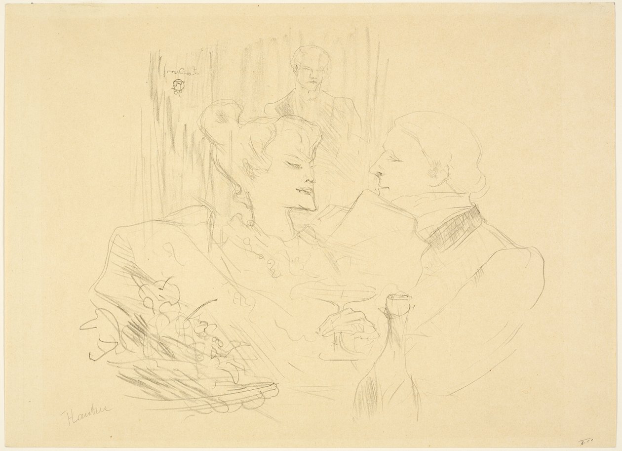 Vacsora Londonban alkotó: Henri de Toulouse Lautrec