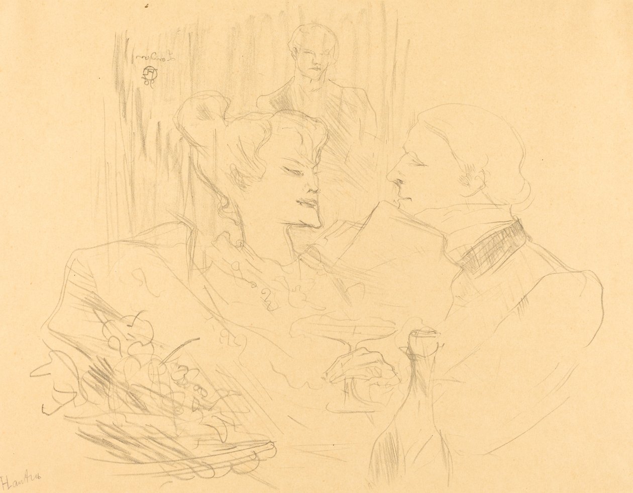 Vacsora Londonban Vacsora Londonban, 1896. alkotó: Henri de Toulouse Lautrec