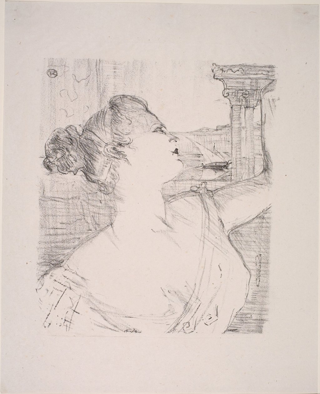 Sybil Sanderson alkotó: Henri de Toulouse Lautrec