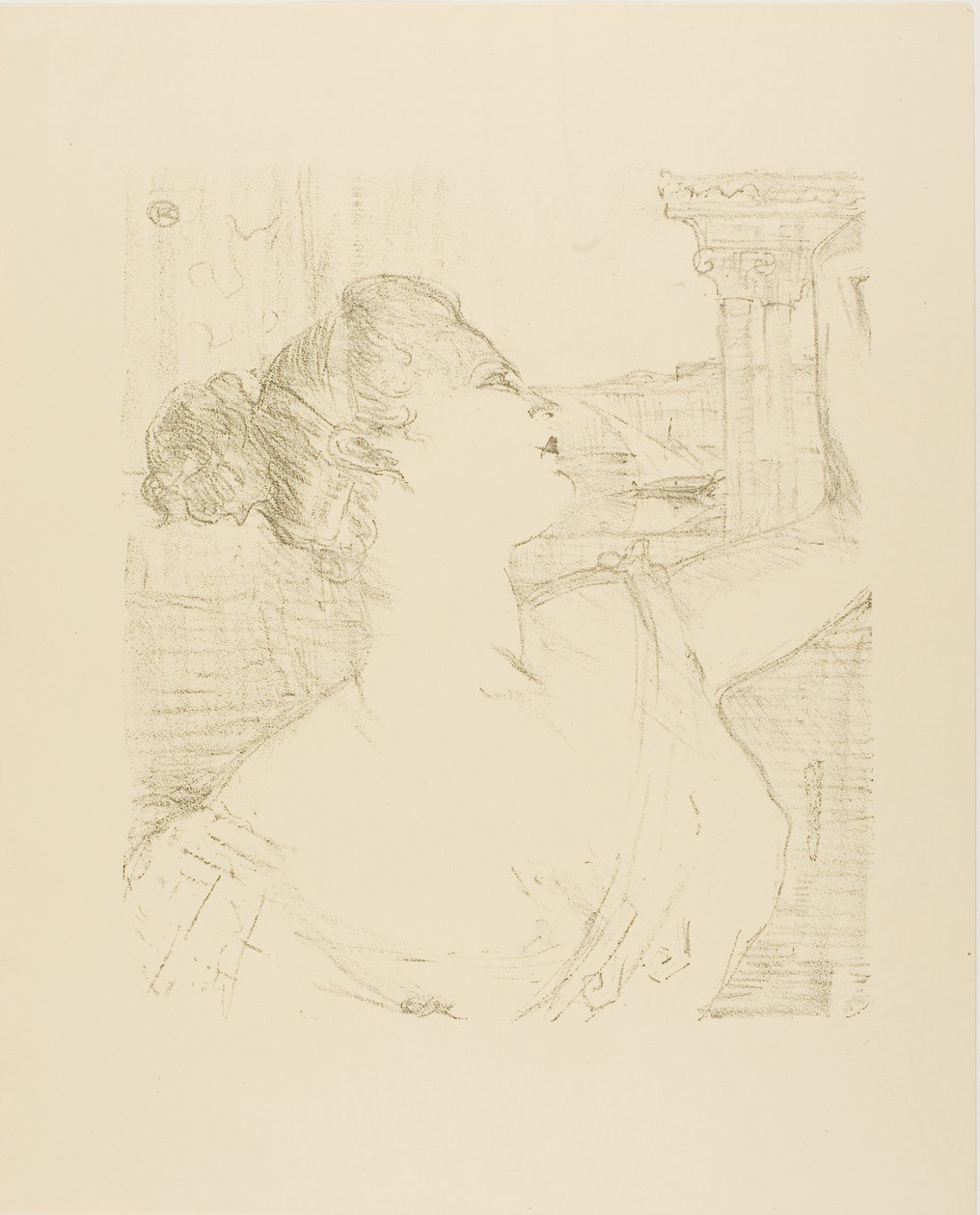 Sybil Sanderson, a Tizenhárom litográfiából alkotó: Henri de Toulouse Lautrec