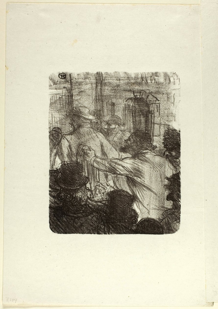 Textilpiac, Krakkó, az Au Pied du Sinaï-tól alkotó: Henri de Toulouse Lautrec