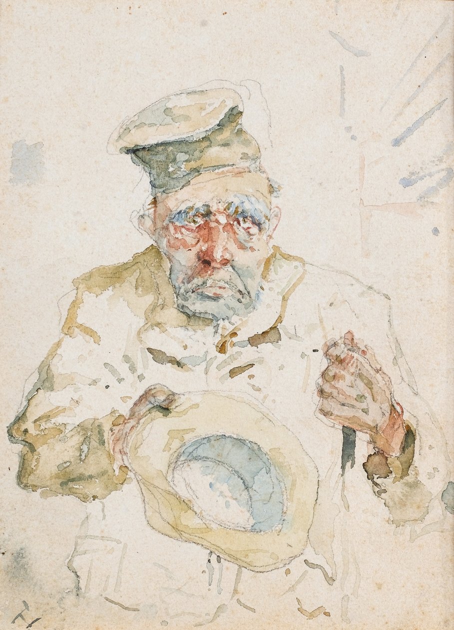 Az albi koldus, 1880 körül alkotó: Henri de Toulouse Lautrec
