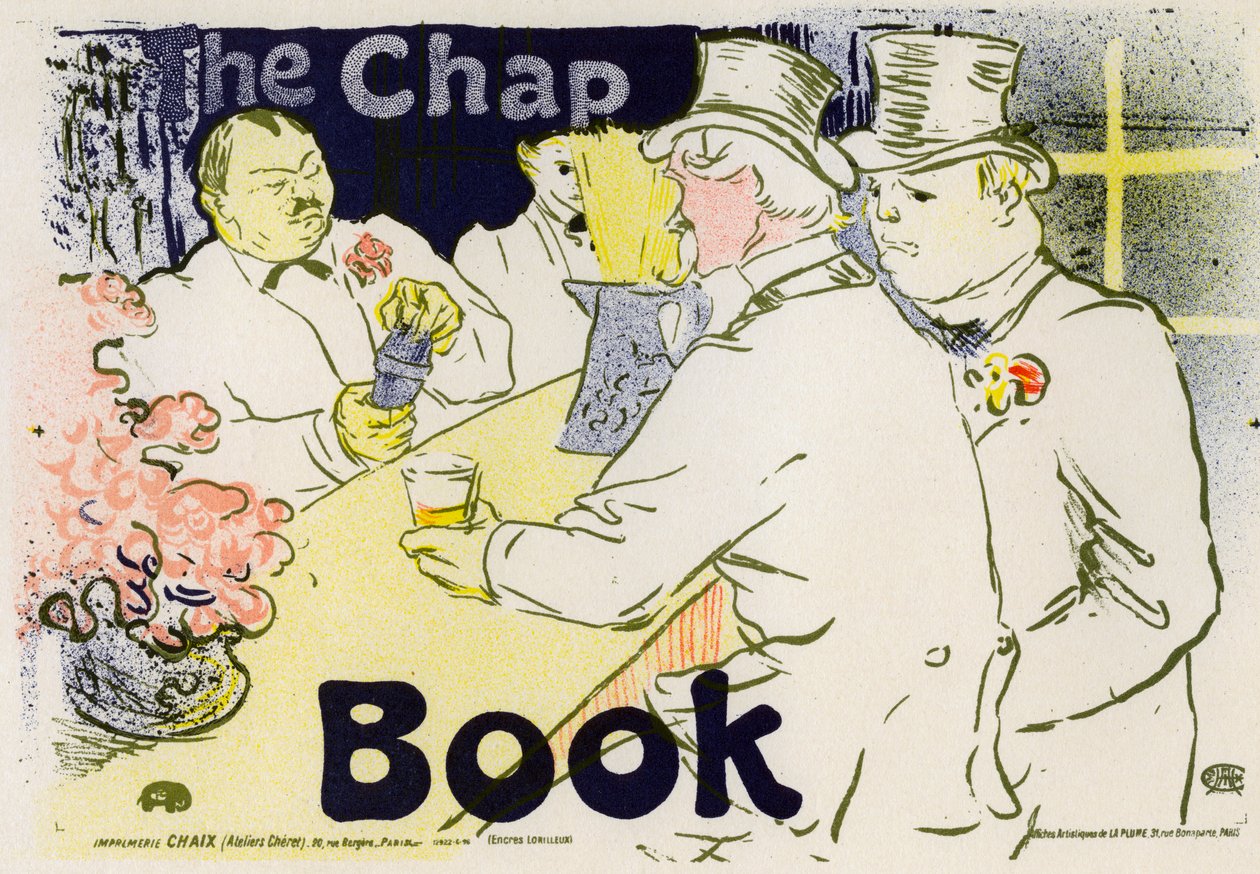 The Chap Book, 1896. alkotó: Henri de Toulouse Lautrec