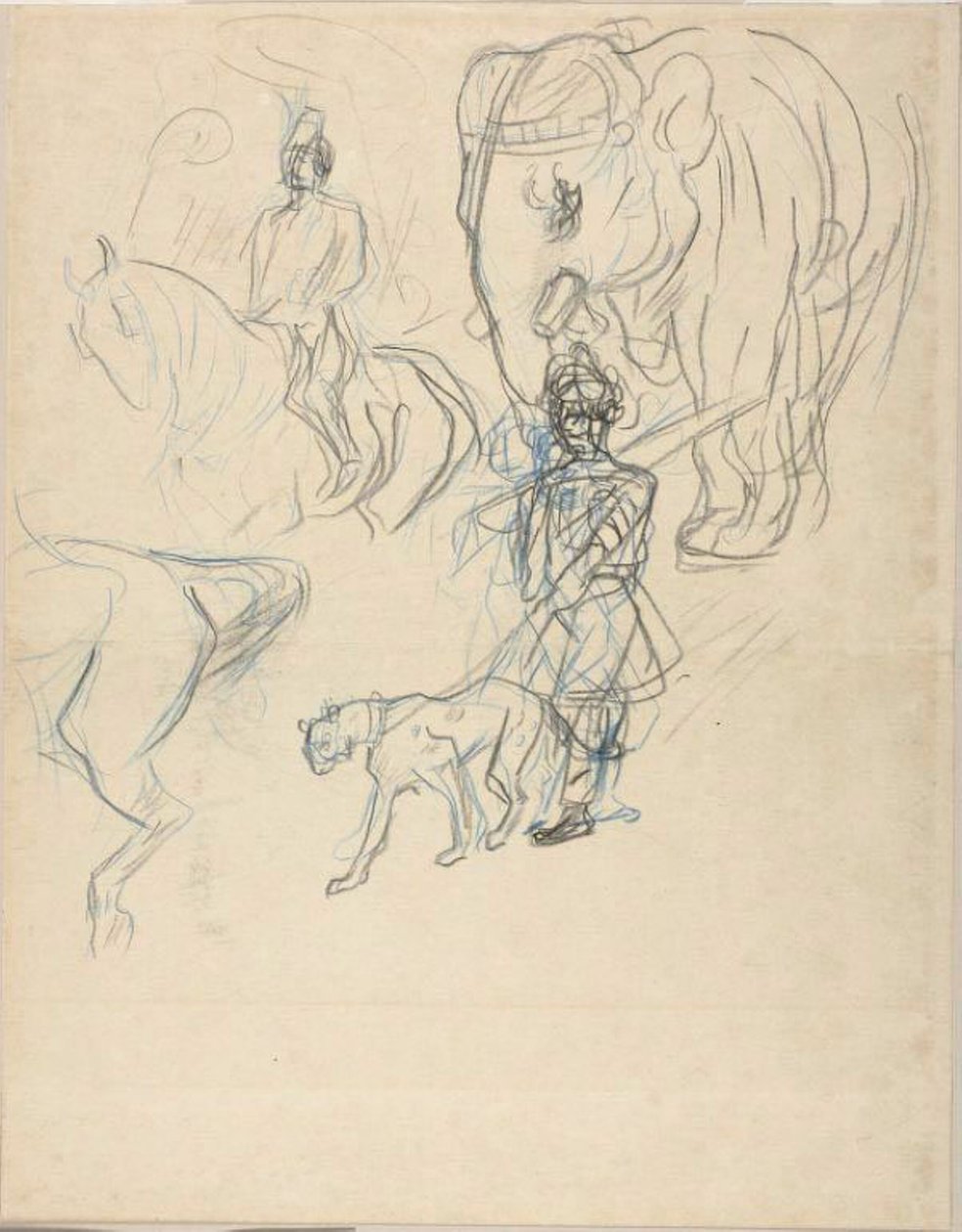A Rajah Cortege alkotó: Henri de Toulouse Lautrec