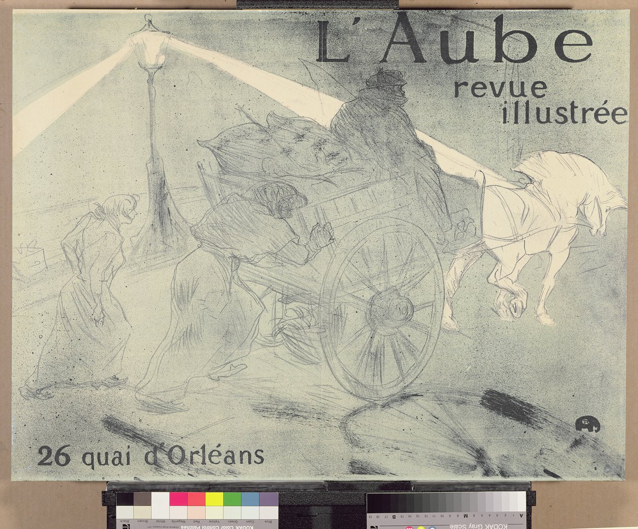 Hajnal, 1896 alkotó: Henri de Toulouse Lautrec