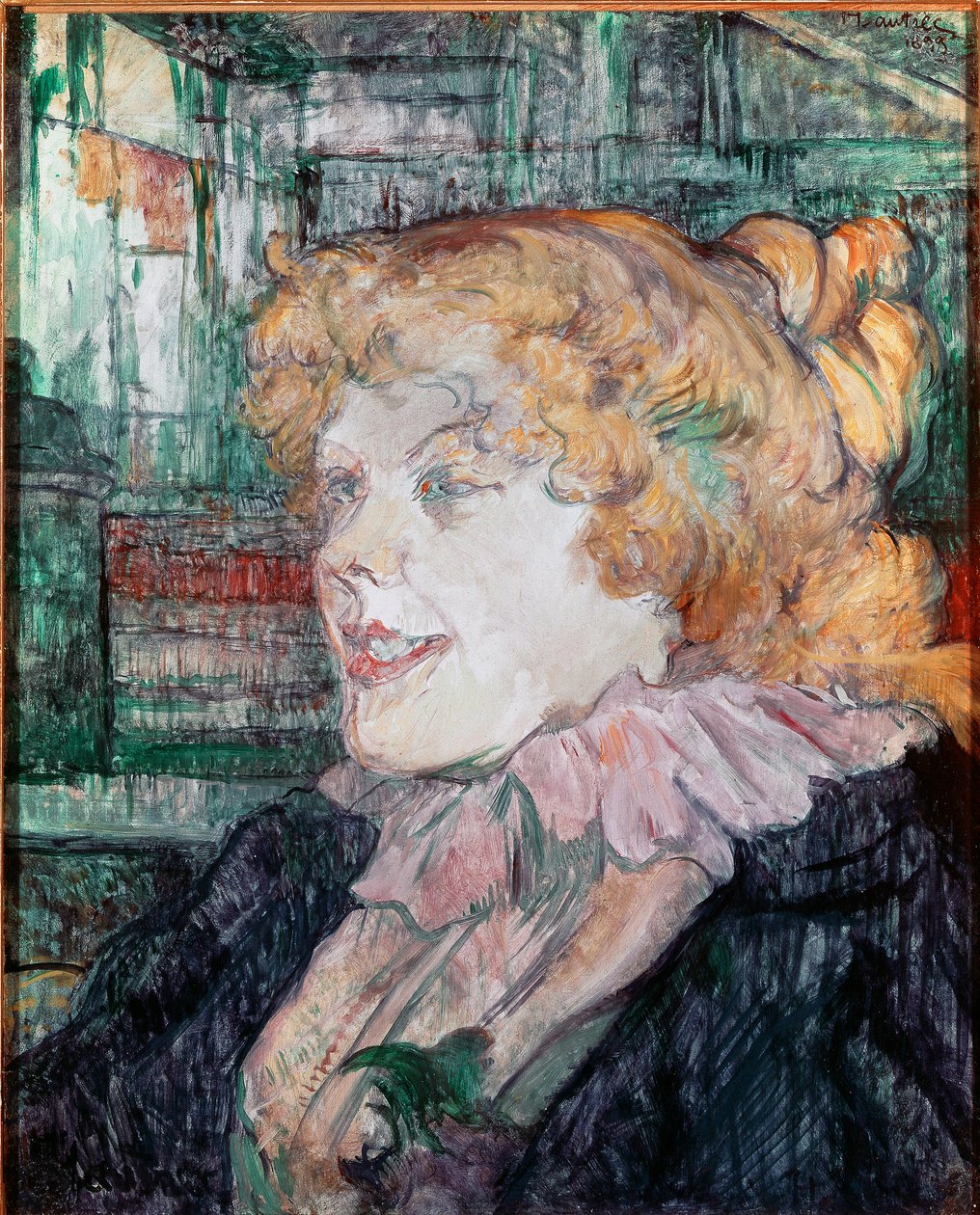 Az angol sztár Le Havre-ban (Miss Doly). Henri de Toulouse-Lautrec (Toulouse Lautrec alkotó: Henri de Toulouse Lautrec