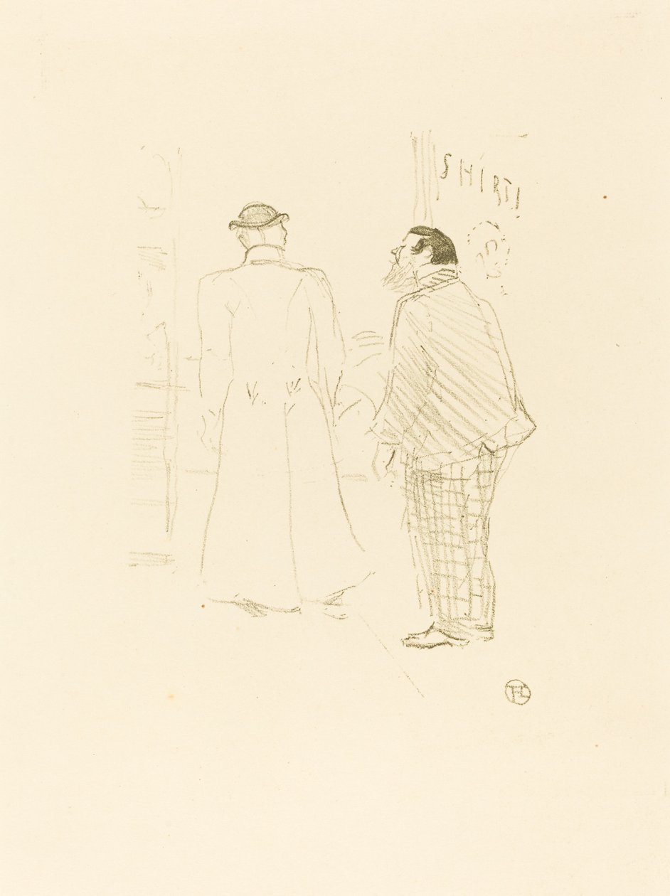 Jourdan és Brown első eladója alkotó: Henri de Toulouse Lautrec