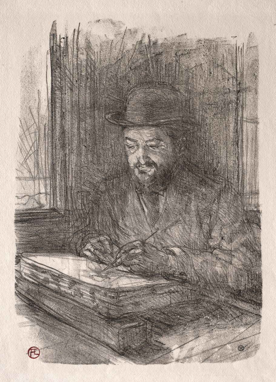 A jó litográfus alkotó: Henri de Toulouse Lautrec