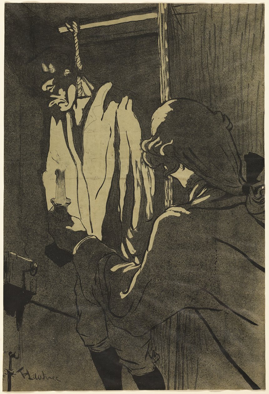 Az akasztott ember alkotó: Henri de Toulouse Lautrec