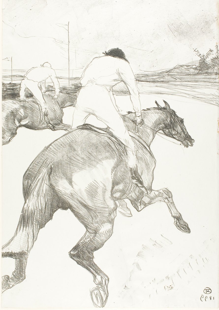 A Jockey alkotó: Henri de Toulouse Lautrec