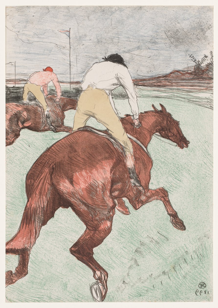 A Jockey alkotó: Henri de Toulouse Lautrec