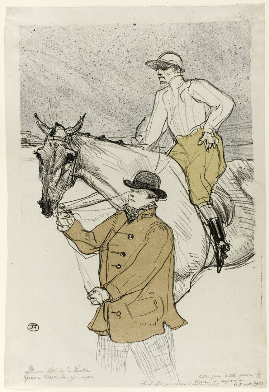 A zsoké a postára megy alkotó: Henri de Toulouse Lautrec