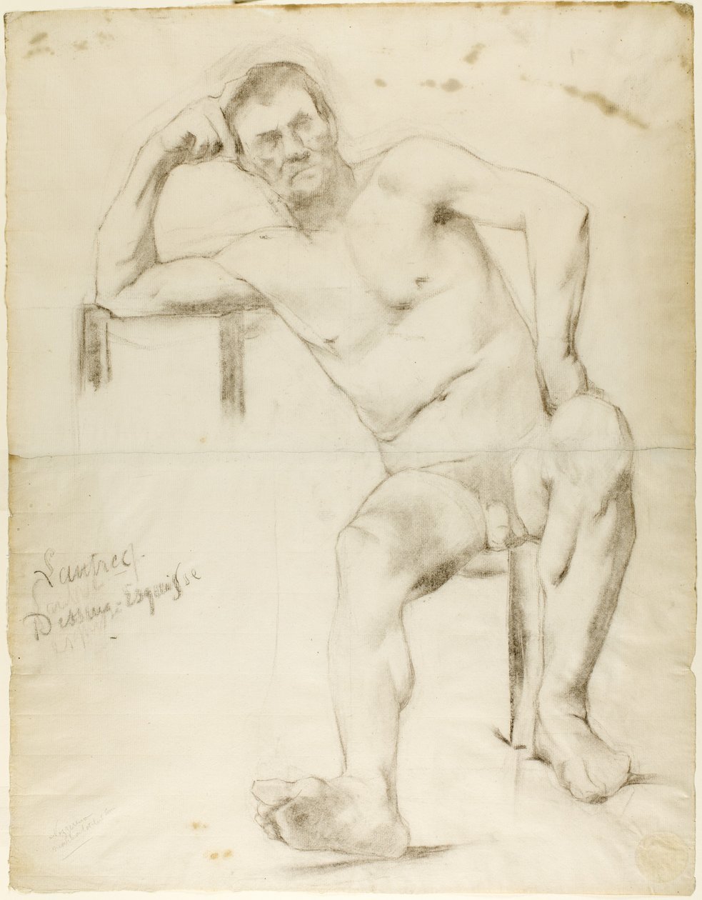 A modell Nizzavena, c. 1882-83 alkotó: Henri de Toulouse Lautrec