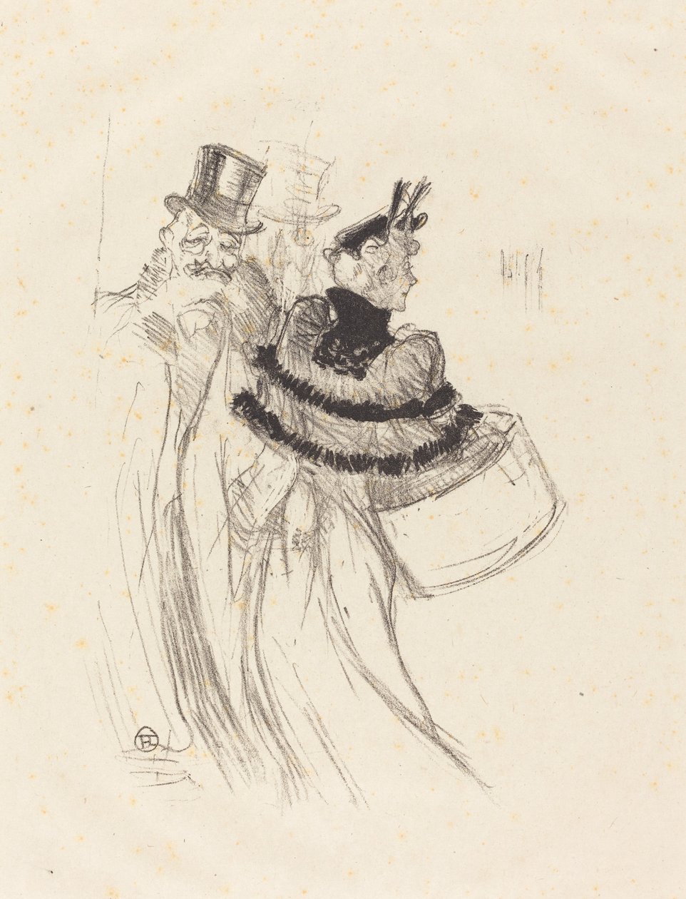 Az Öreg Urak alkotó: Henri de Toulouse Lautrec