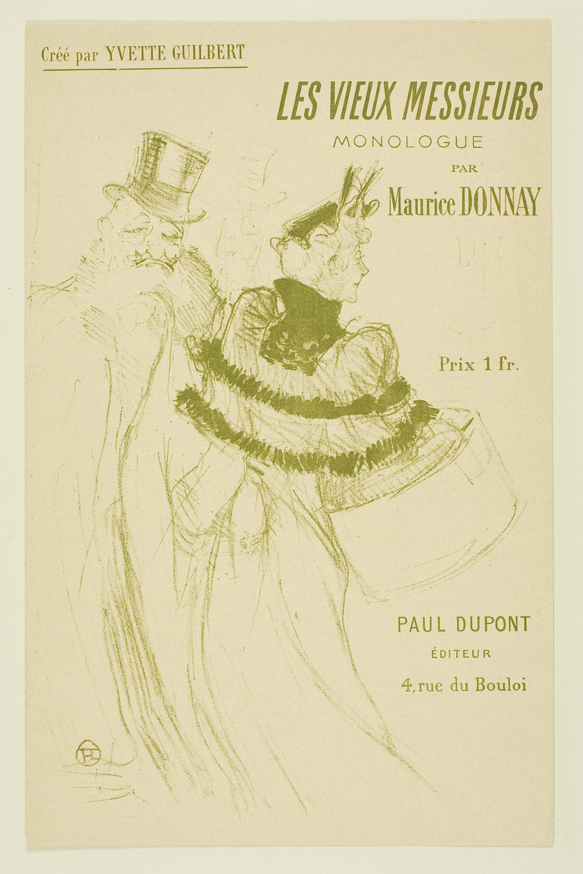 Az Öreg Urak alkotó: Henri de Toulouse Lautrec