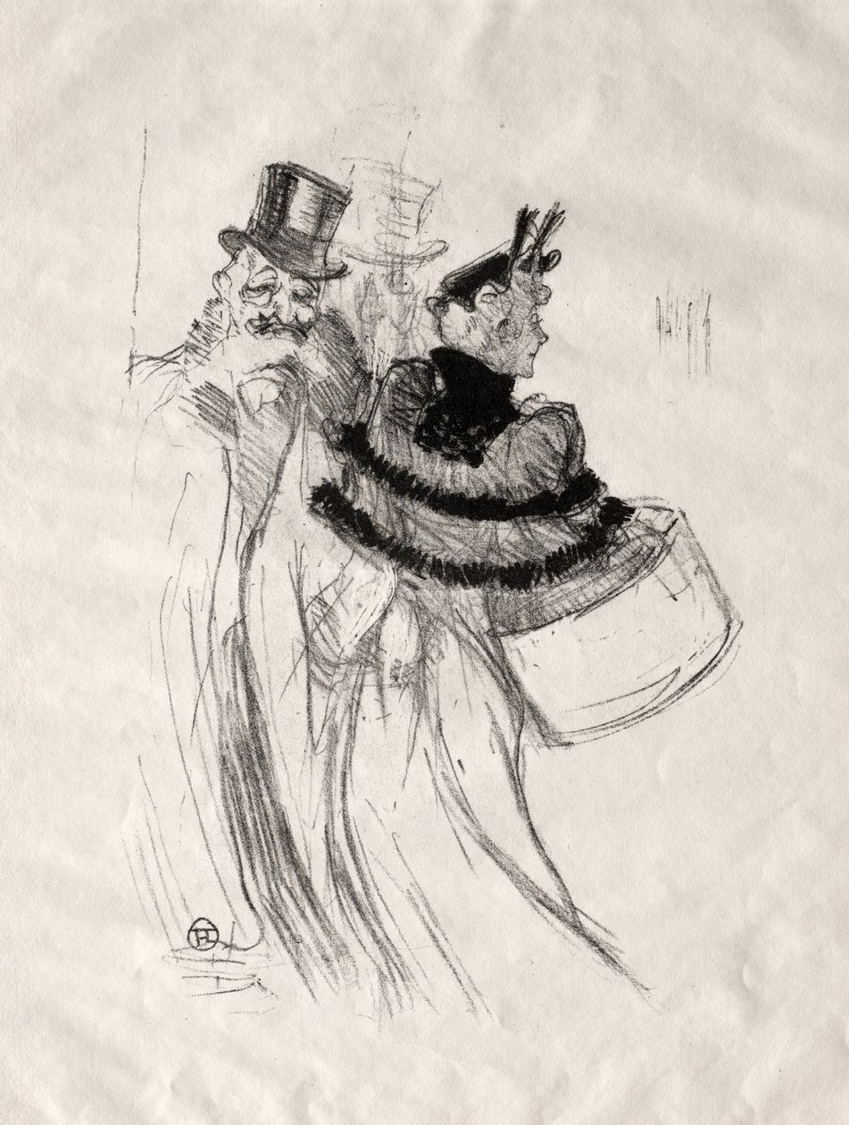 Az Öreg Urak alkotó: Henri de Toulouse Lautrec