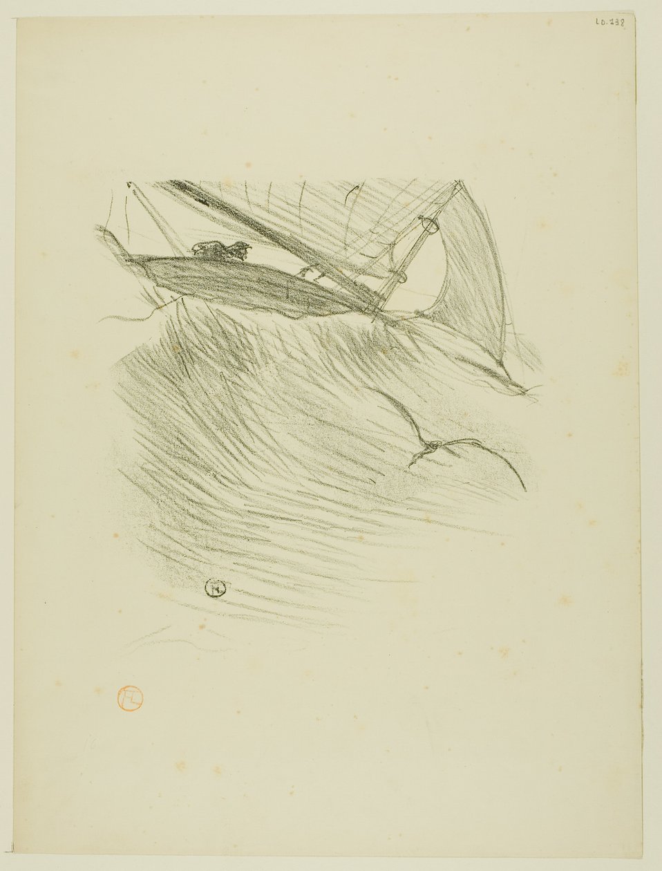 Tengeri fecskék, Désiré Dihau dallamaiból alkotó: Henri de Toulouse Lautrec