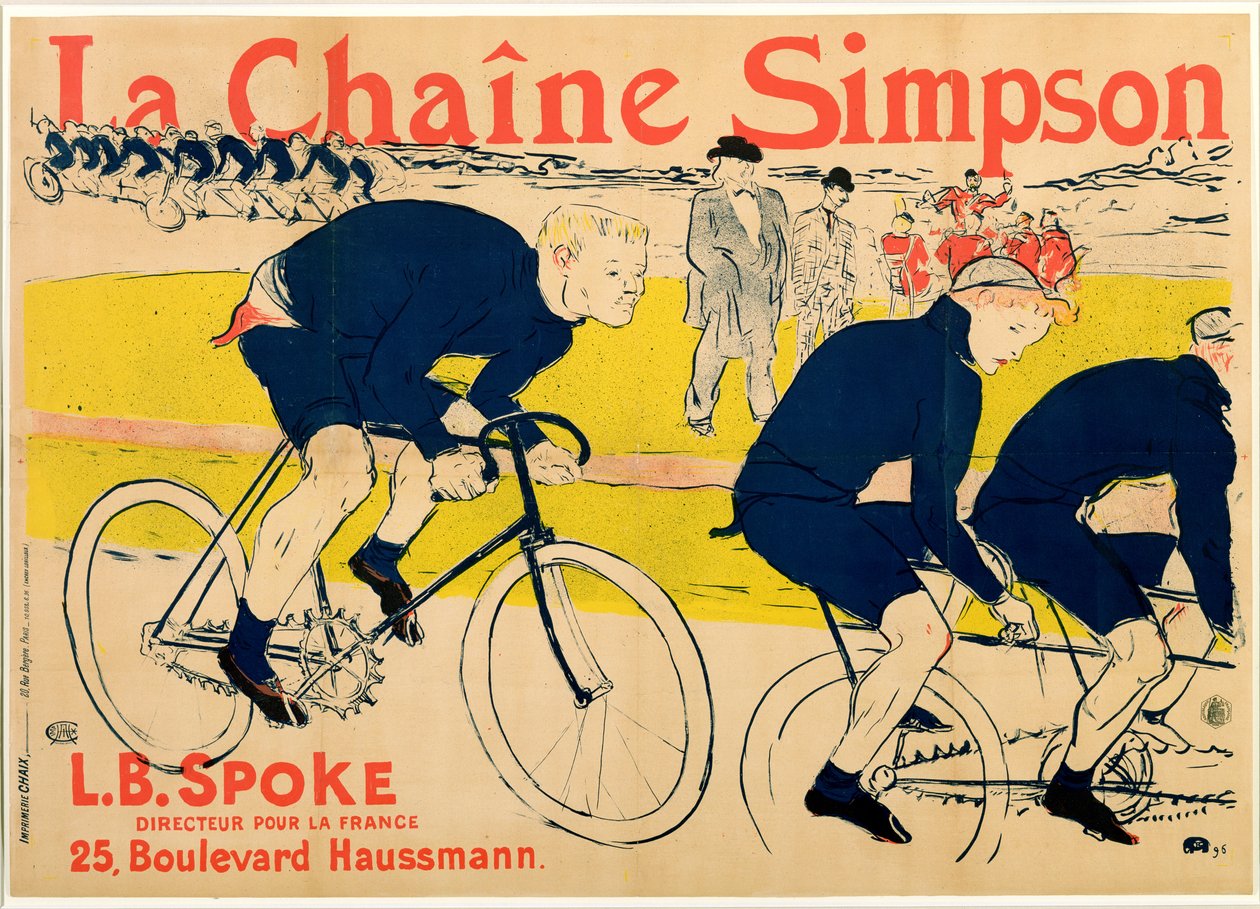A Simpson-lánc, 1896 alkotó: Henri de Toulouse Lautrec