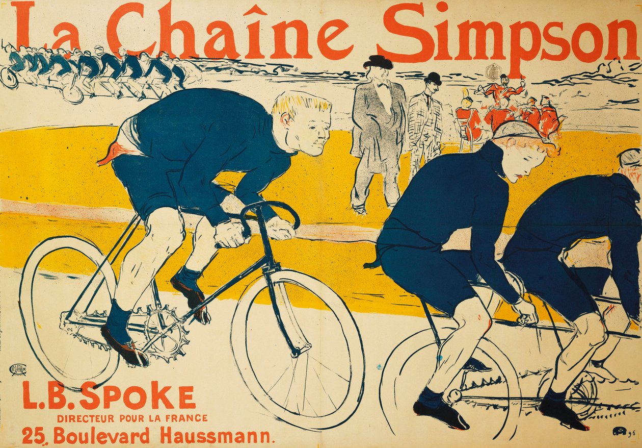 A Simpson-lánc; A Simpsons-lánc, 1896 alkotó: Henri de Toulouse Lautrec