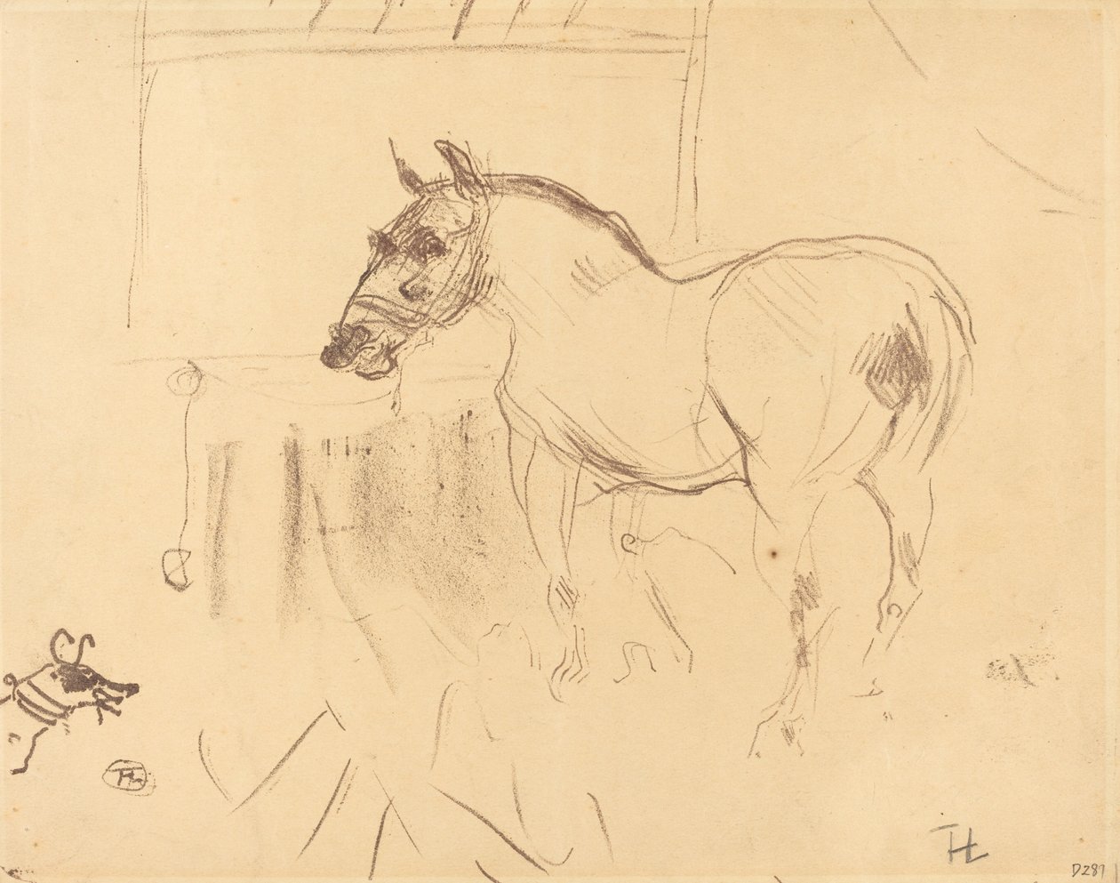 A kis póni Calmese-ből A kis póni Calmese-ből, 1899. alkotó: Henri de Toulouse Lautrec