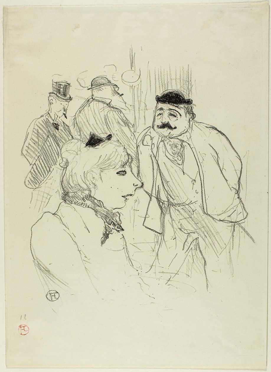 A szár – Moulin Rouge alkotó: Henri de Toulouse Lautrec