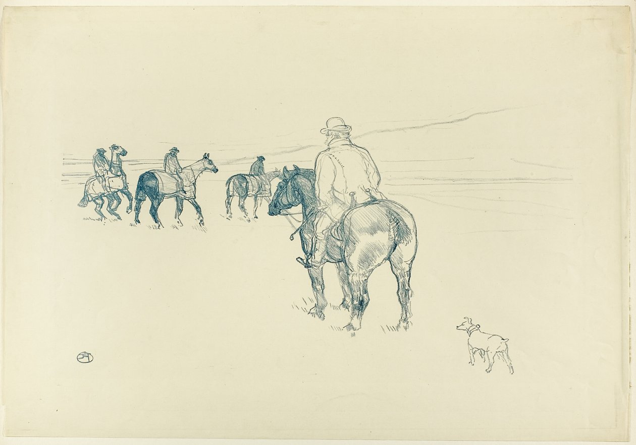 Az edző alkotó: Henri de Toulouse Lautrec