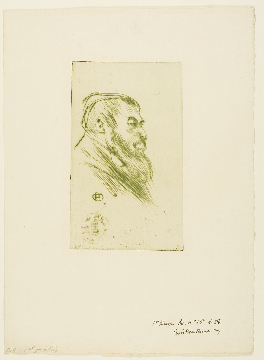Tristan Bernard alkotó: Henri de Toulouse Lautrec