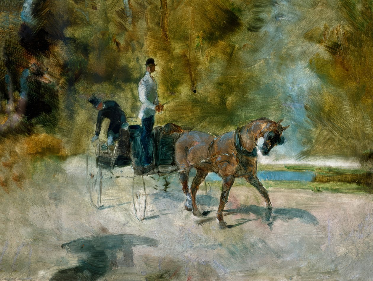 Un dogcart alkotó: Henri de Toulouse Lautrec