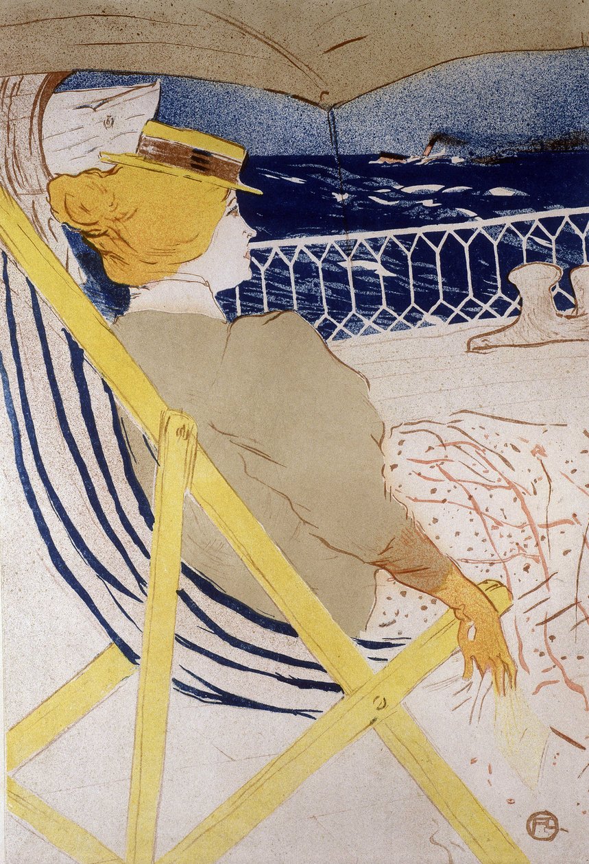 Névtelen. (litográfia) alkotó: Henri de Toulouse Lautrec