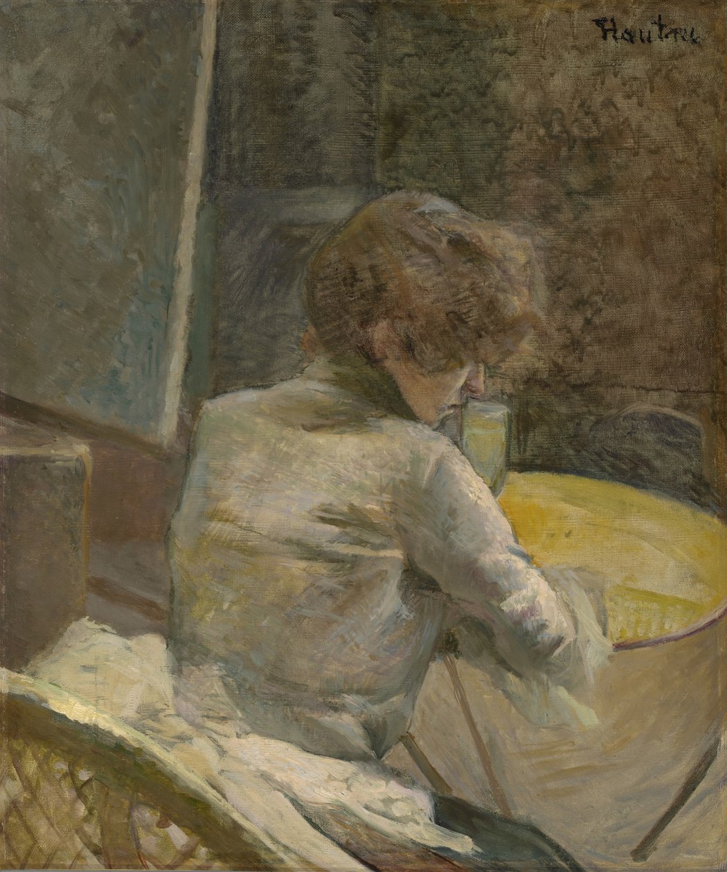 Várakozás, 1887 körül alkotó: Henri de Toulouse Lautrec
