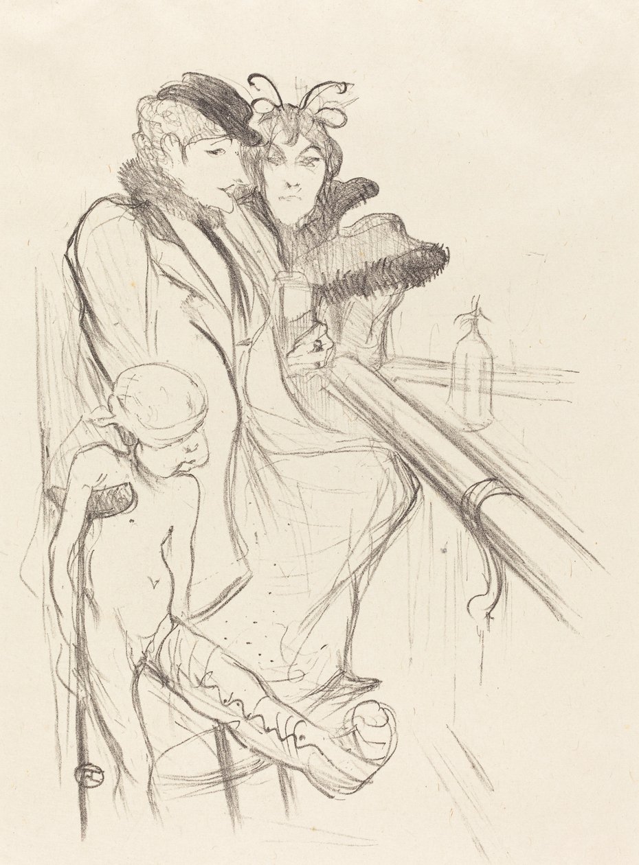 Megsebesült Eros Eros vanné, 1894. alkotó: Henri de Toulouse Lautrec