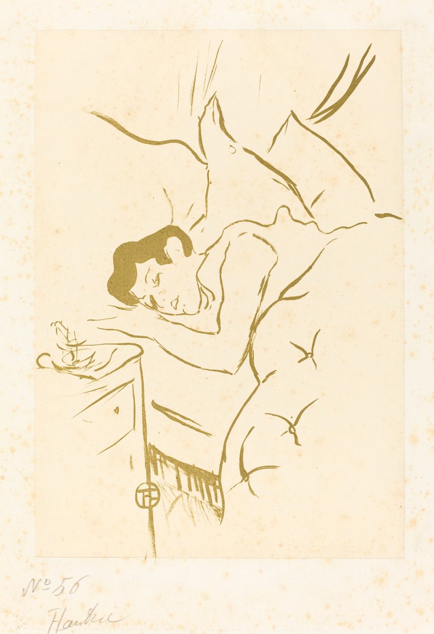 A szád (Ta bouche) alkotó: Henri de Toulouse Lautrec