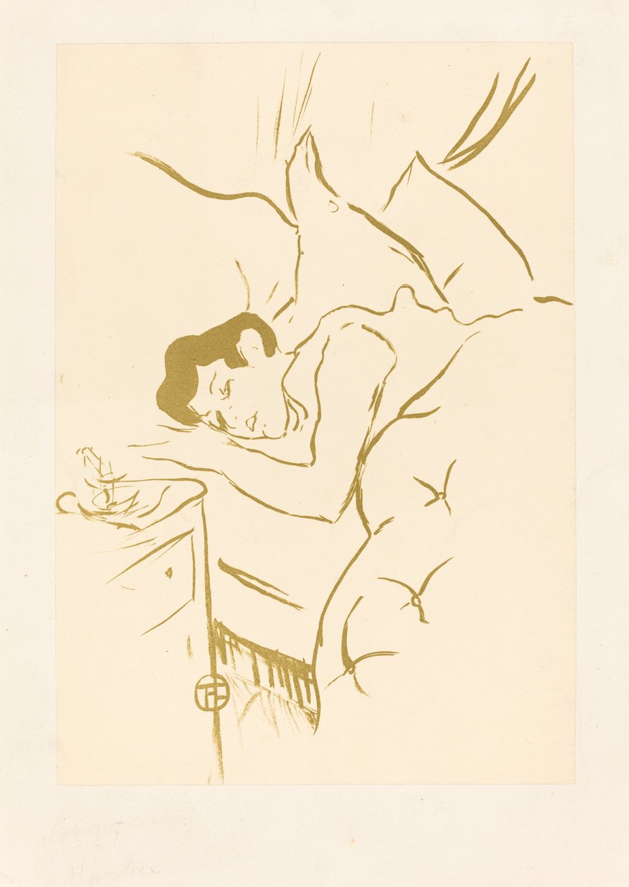 A szád (Ta bouche) alkotó: Henri de Toulouse Lautrec