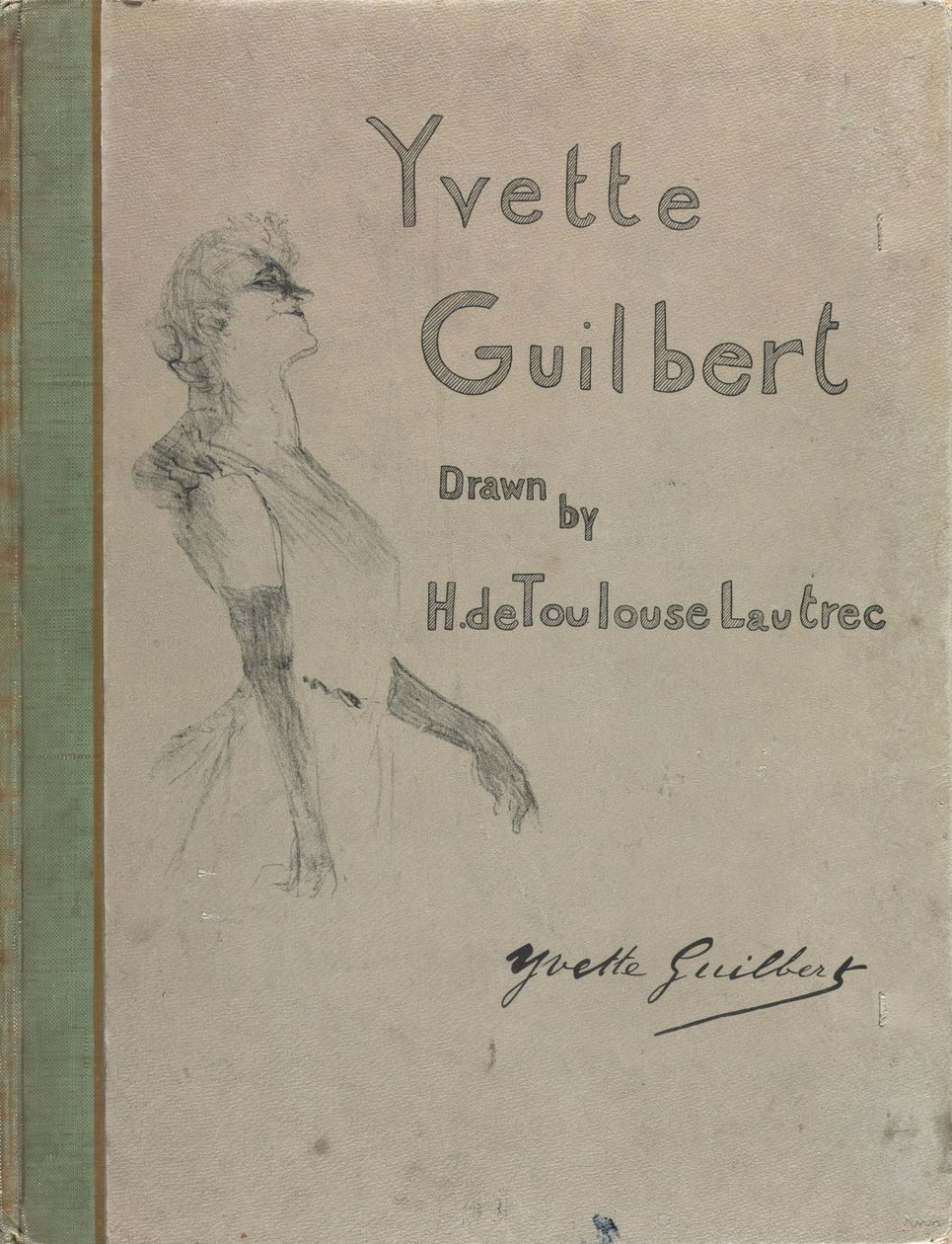 Yvette Guilbert – angol sorozat, 1898. alkotó: Henri de Toulouse Lautrec