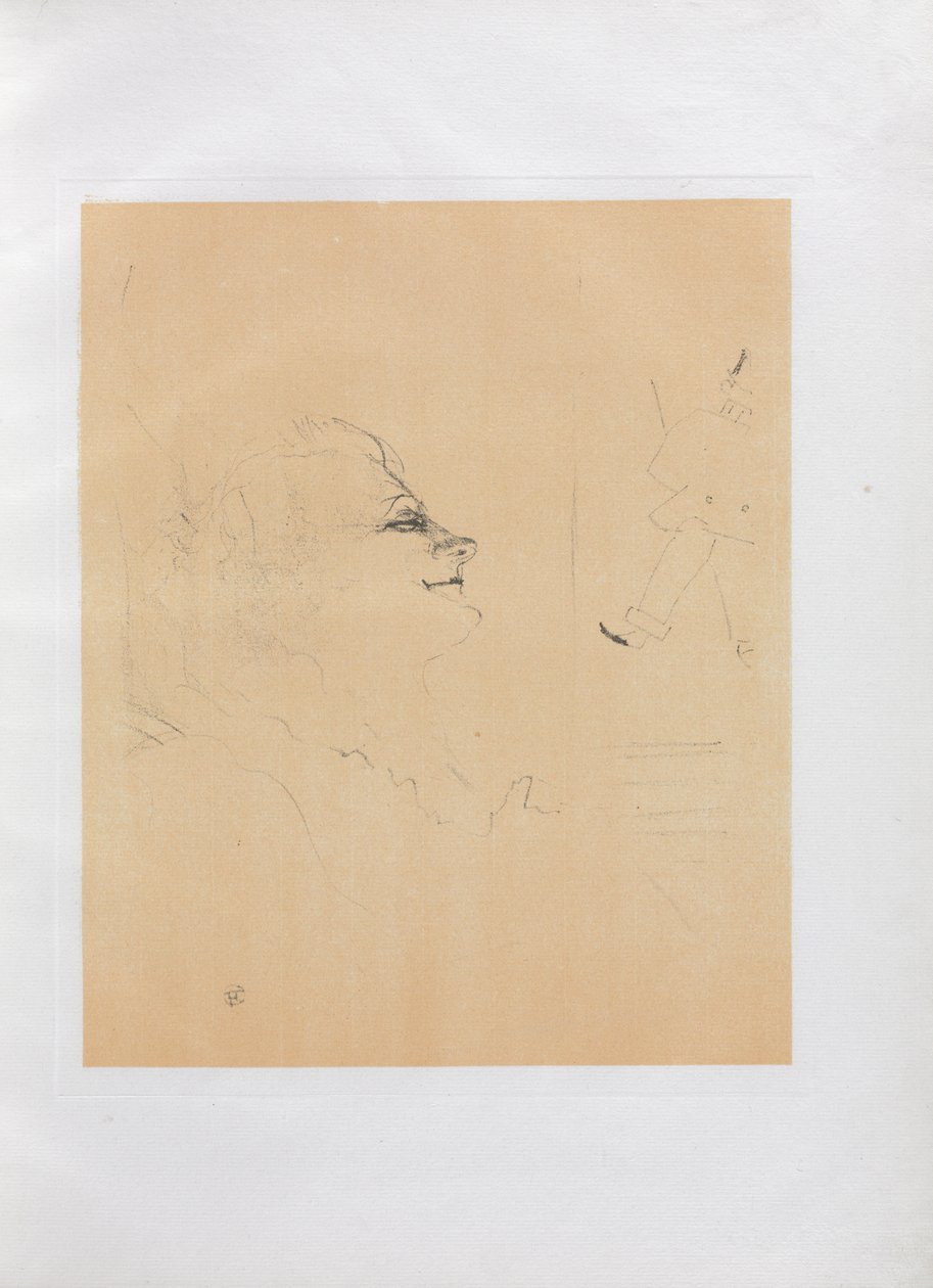 Yvette Guilbert-angol sorozat: Pessima alkotó: Henri de Toulouse Lautrec