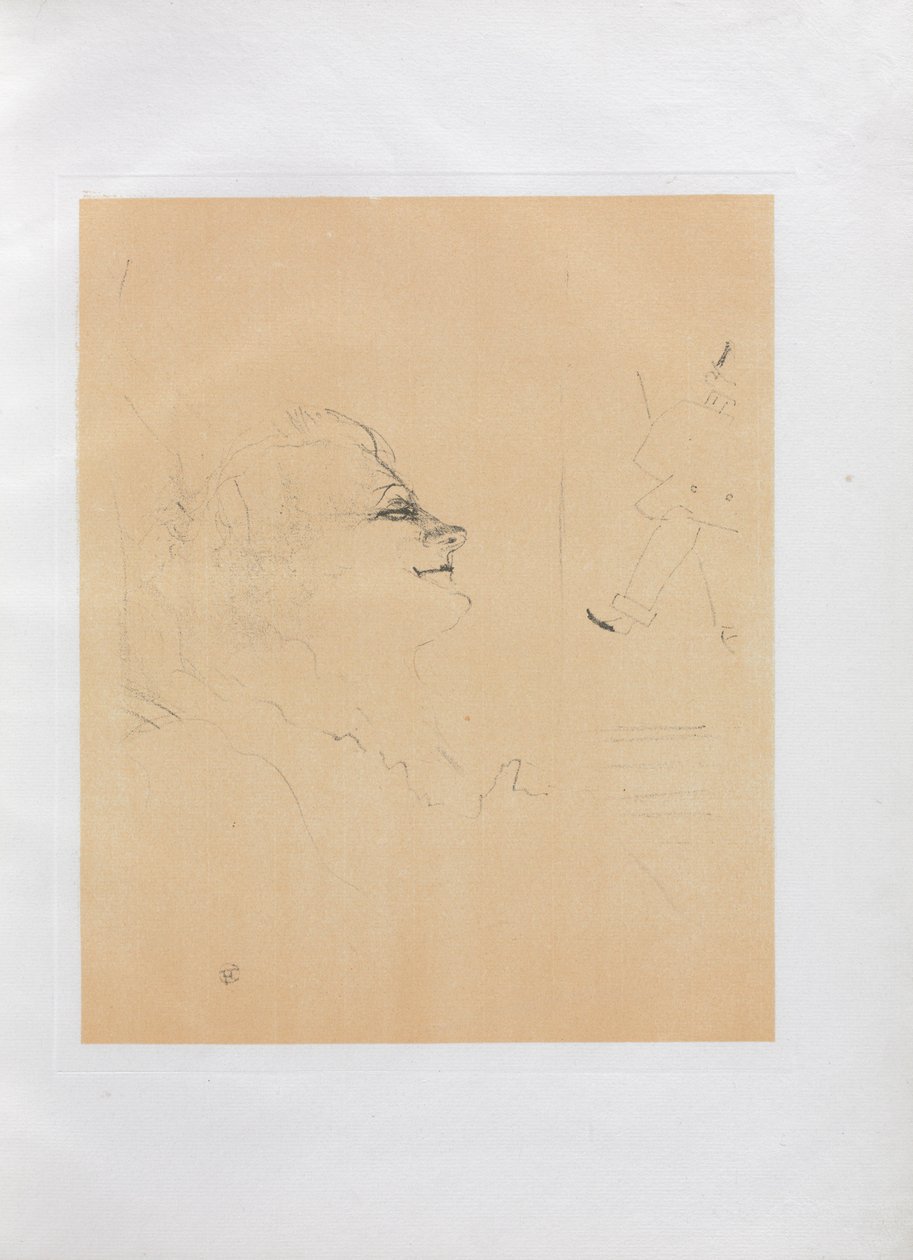 Yvette Guilbert – angol sorozat: Pessima, 1898. alkotó: Henri de Toulouse Lautrec