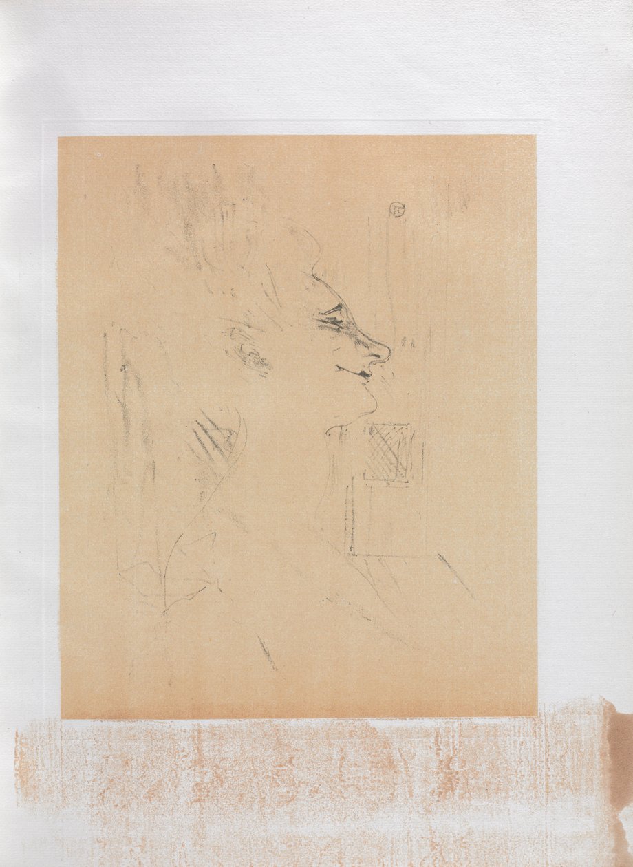 Yvette Guilbert – angol sorozat: Soularde, 1898. alkotó: Henri de Toulouse Lautrec