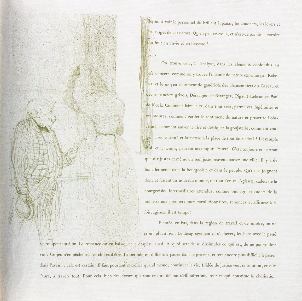 Yvette Guilbert-francia sorozat: 15. sz alkotó: Henri de Toulouse Lautrec