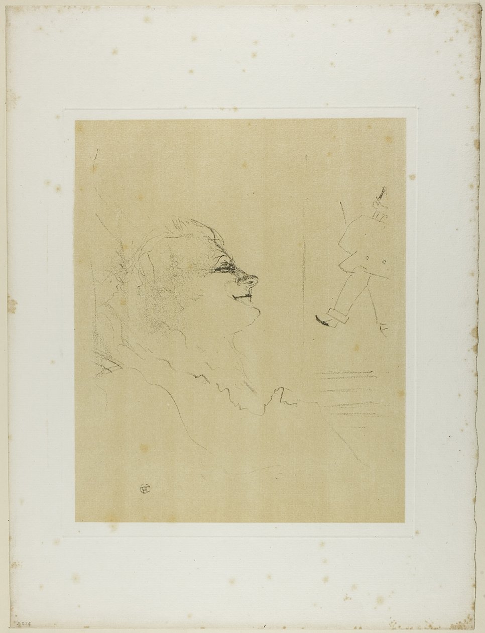 Yvette Guilbert – Pessima, Yvette Guilberttől alkotó: Henri de Toulouse Lautrec