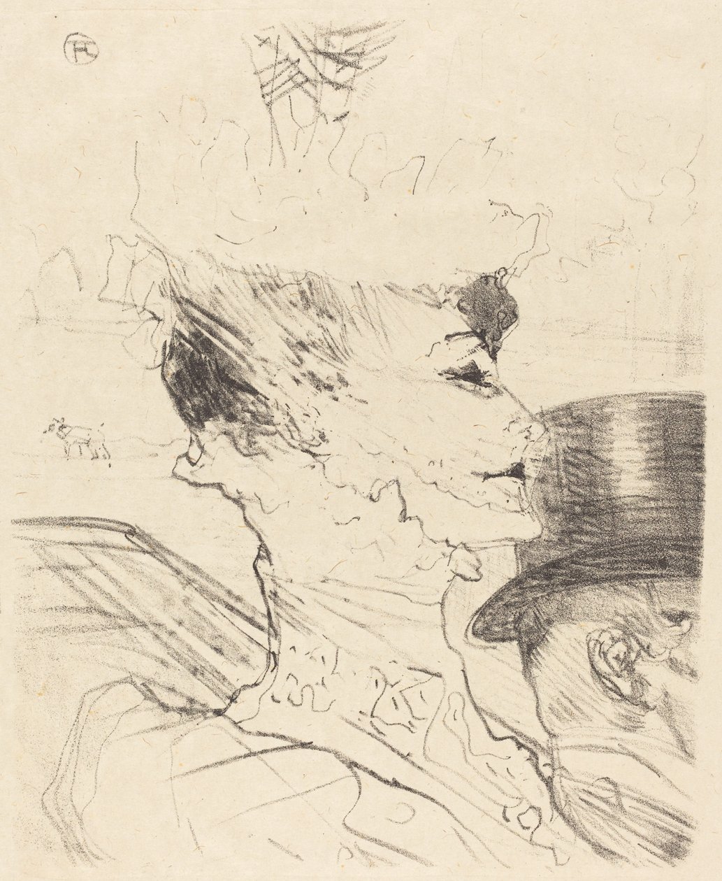 Yvette Guilbert? alkotó: Henri de Toulouse Lautrec