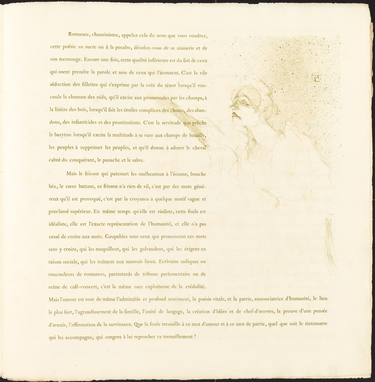 Yvette Guilbert alkotó: Henri de Toulouse Lautrec