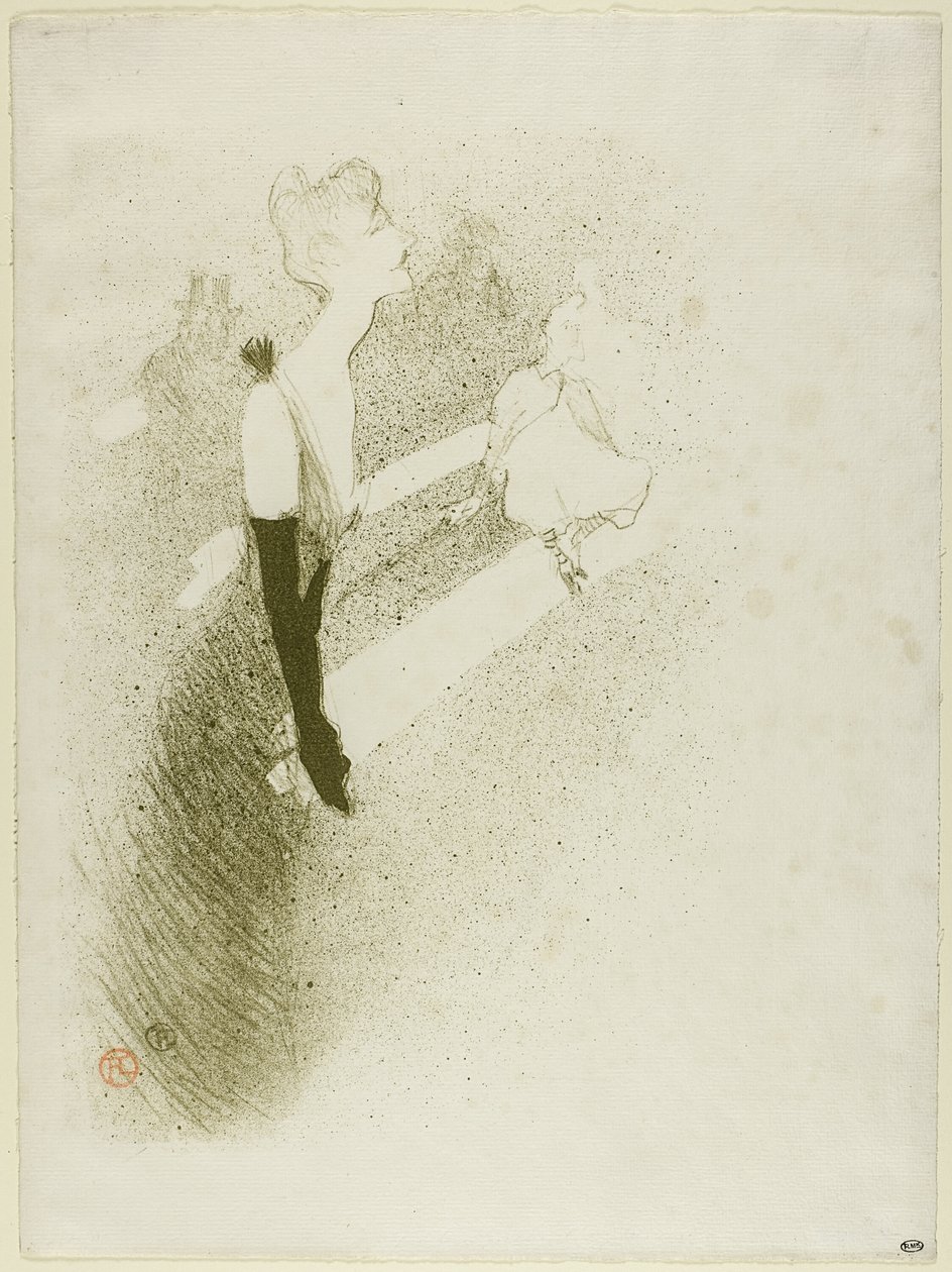 Yvette Guilbert alkotó: Henri de Toulouse Lautrec