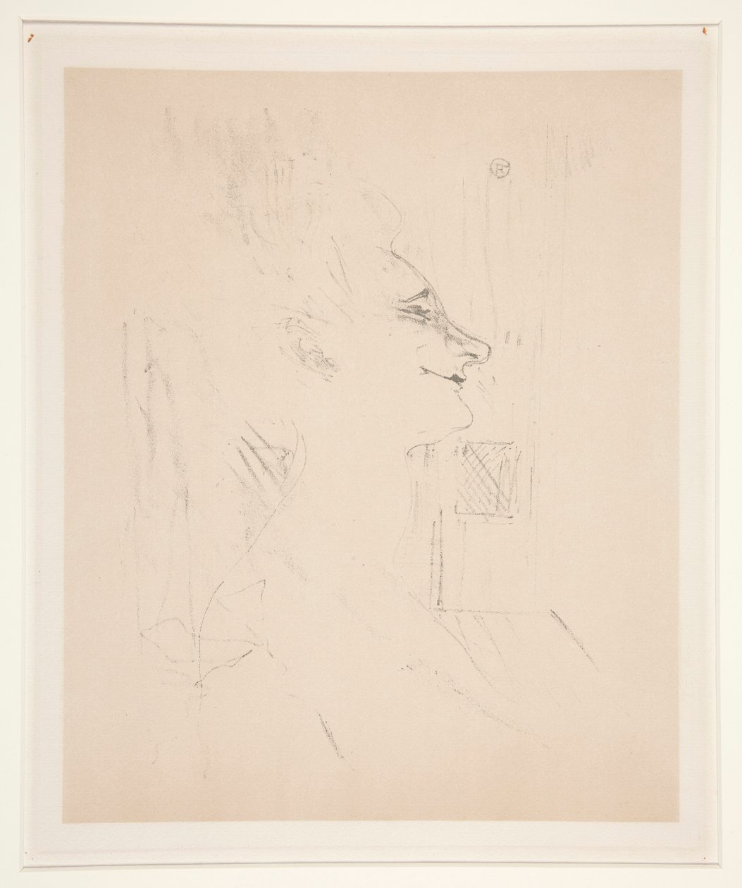 Yvette Guilbert, alkotó: Henri de Toulouse Lautrec