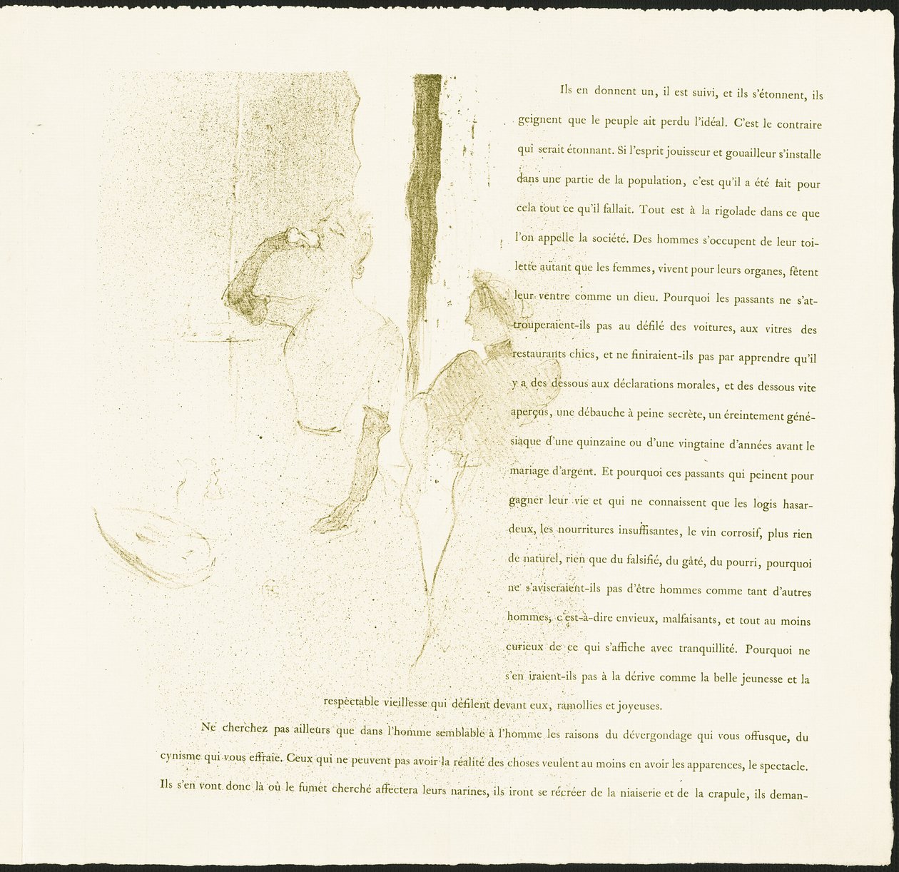 Yvette Guilbert alkotó: Henri de Toulouse Lautrec