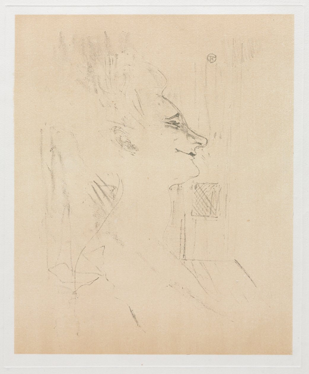 Yvette Guilbert mámorban alkotó: Henri de Toulouse Lautrec