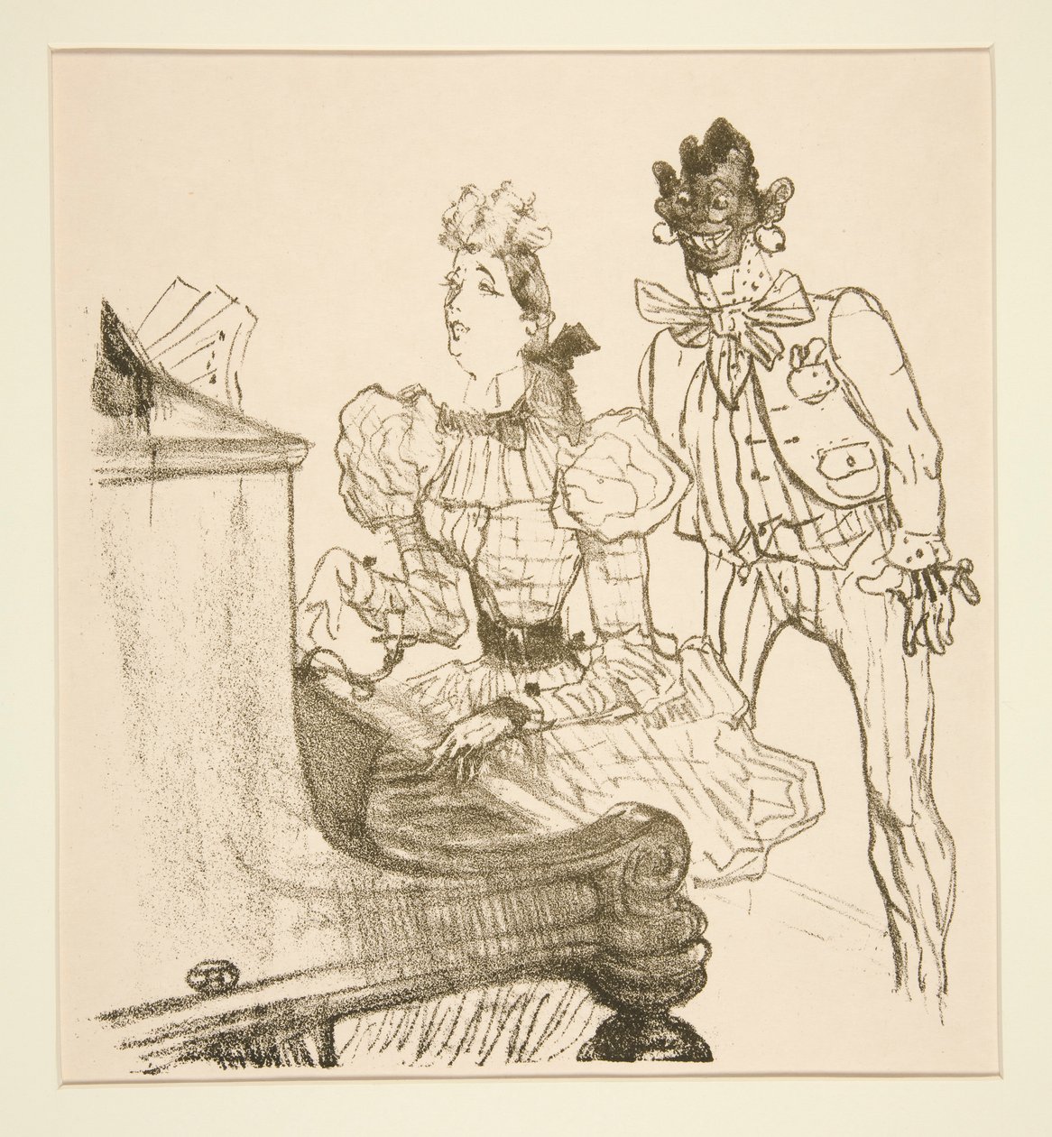 Zamboula-Polka alkotó: Henri de Toulouse Lautrec