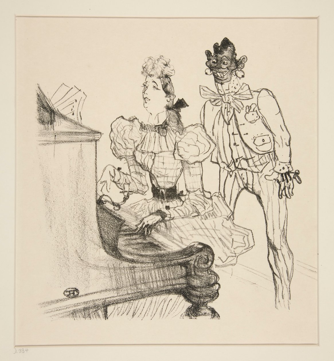 Zamboula-Polka alkotó: Henri de Toulouse Lautrec