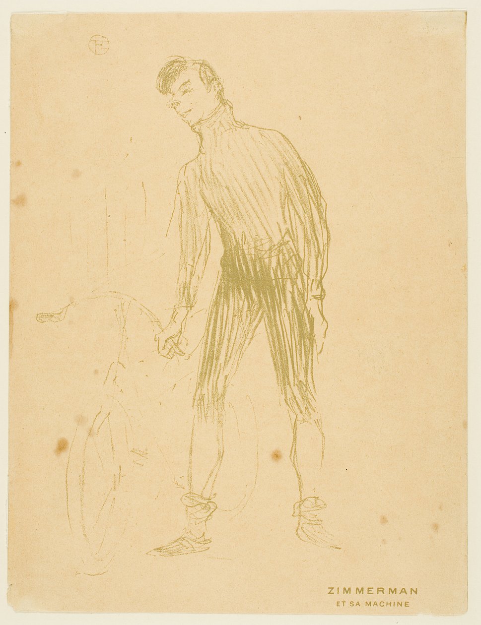 Zimmerman és gépe alkotó: Henri de Toulouse Lautrec